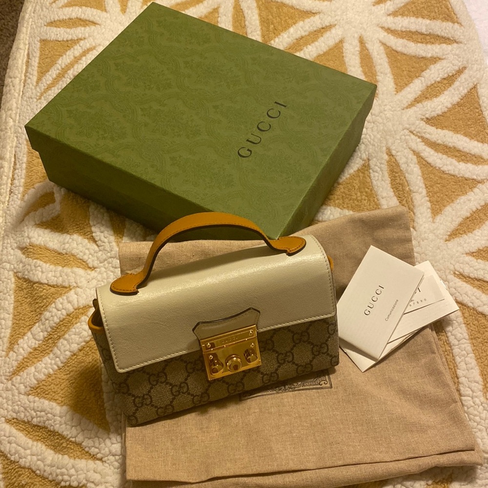 SOLD! Gucci Padlock Mini Crossbody Bag